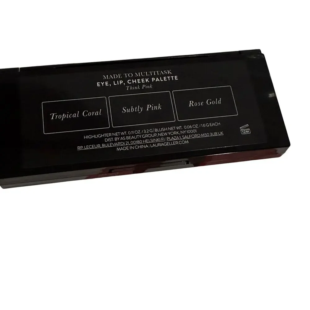 LAURA GELLER Palette Eye, Lip, Cheek Palette Think Pink